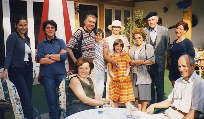 Samo Vremšak z družino